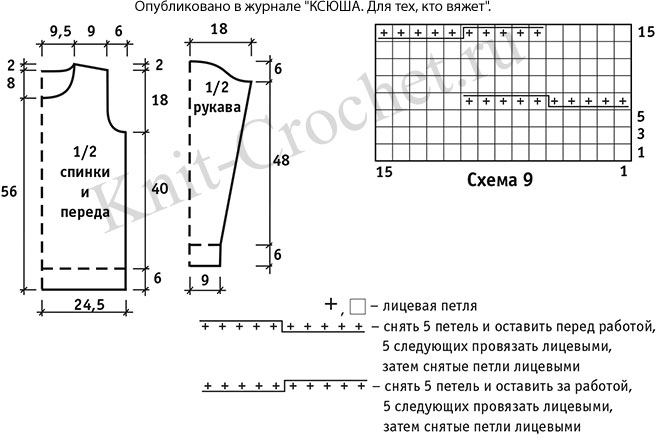 Свитер 44 размера выкройка Свитер 44 размера выкройка